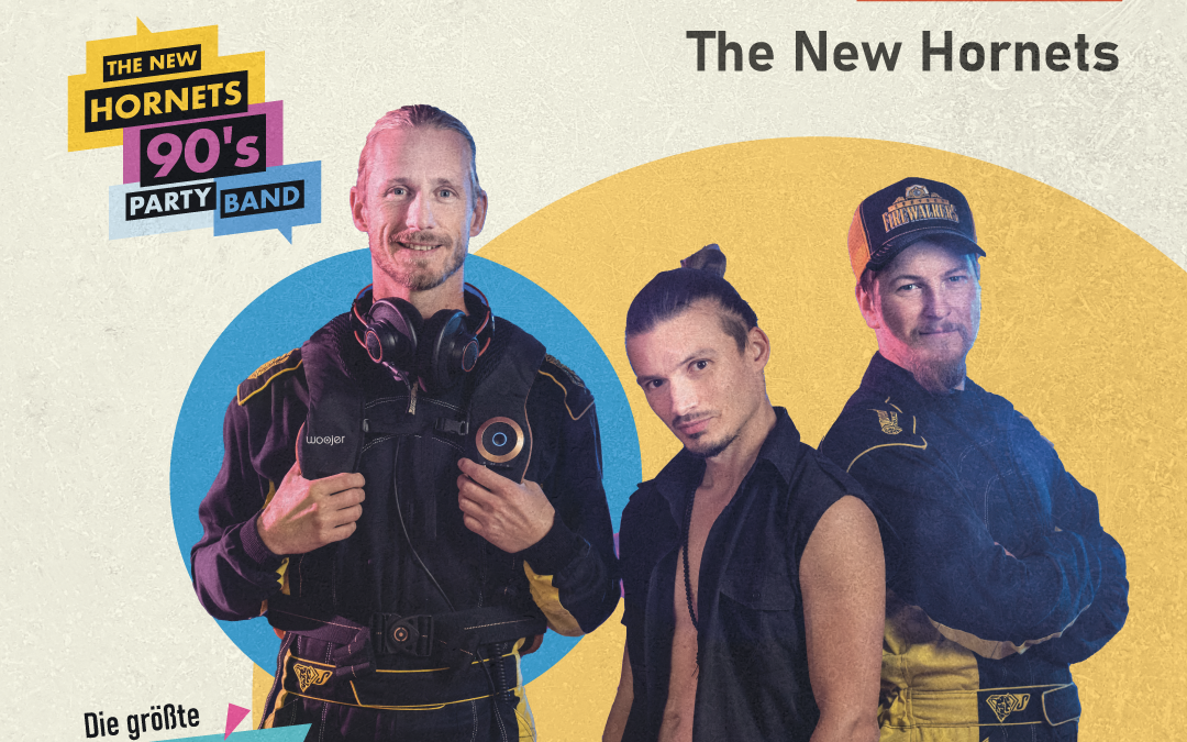 THE NEW HORNETS – Die 90s Party Band live bei Rhein in Flammen in der Rheinaue Bonn !